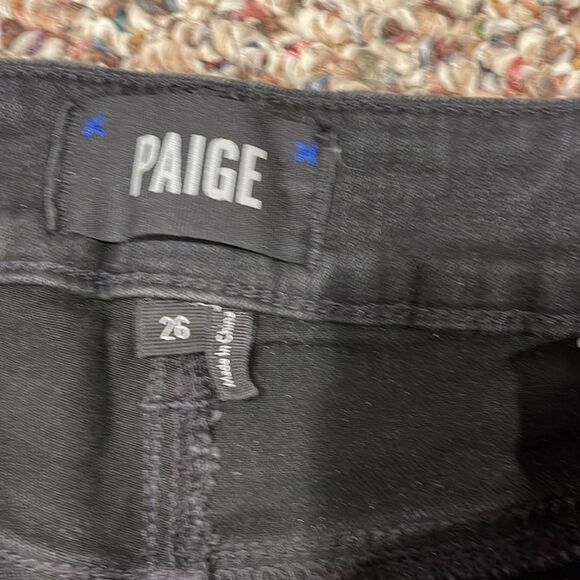 Size 26 Paige Jeans 3 Pairs Bundle (Margot, Edgemont & Hoxton) - Picture 4 of 10